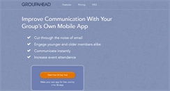 Desktop Screenshot of groupahead.com